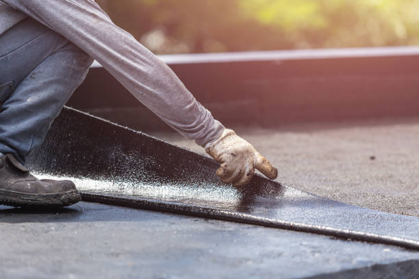 Professional Crawl Space Encapsulation technician working in Tustin, MI